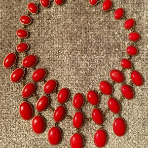CACHE Red Fashion Necklace